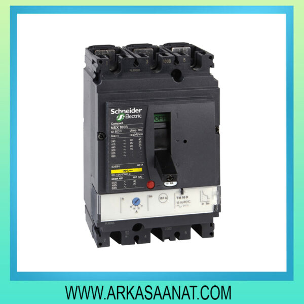 کلید اتوماتیک سه پل25آمپر قدرت قطع50kA اشنایدرLV429846