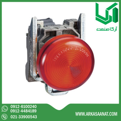 چراغ سیگنال فلزی قرمز اشنایدر XB4BV64