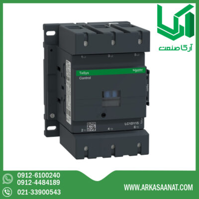 کنتاکتور 115 آمپر 220VAC اشنایدر LC1D115M7