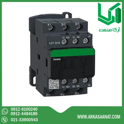 نماینده فروش کنتاکتور 12 آمپر 220VAC اشنایدر LC1D12M7