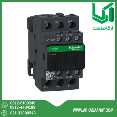 کنتاکتور 25 آمپر 220VAC اشنایدر LC1D25M7