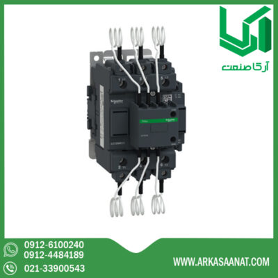 کنتاکتور خازنی 60 کیلووار 220VAC اشنایدر LC1DWK12M7