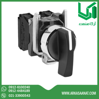 سلکتور سوئیچ سه حالته بازگشت اشنایدر XB4BJ53