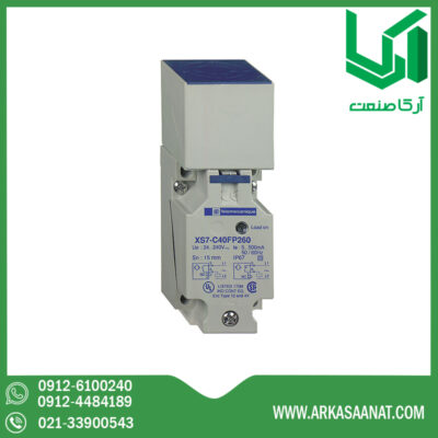 سنسور مکعبی فاصله تشخیص 15میلی متر اشنایدر XS7C40FP260