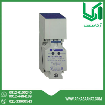 نمایندگی سنسور مکعبی چهار سیم اشنایدر XS8C40PC440