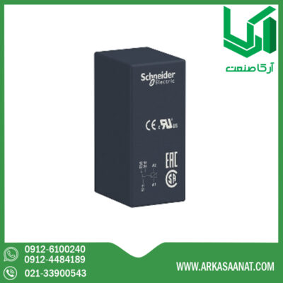 نماینده رله 6 پایه 1 کنتاکت 24VAC اشنایدر RSB1A160E7