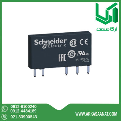 قیمت رله پی ال سی 5 پایه 24VDC 6A اشنایدر RSL1AB4BD